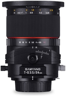 Объектив Samyang T-S 24mm f/ 3.5 AS ED UMC Canon (Full Frame)