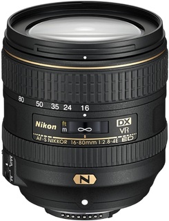 Объектив Nikon 16-80 mm f/ 2,8-4E ED VR DX AF-S