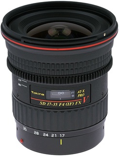 Объектив Tokina AT-X 17-35 PRO FX V F4.0 C/ AF для Canon