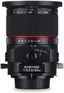 Объектив Samyang T-S 24mm f/ 3.5 AS ED UMC Fuji X (Full Frame)
