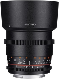 Объектив Samyang 85mm T1.5 VDSLR Canon M II (Full Frame)