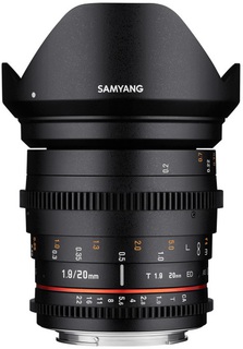 Объектив Samyang 20mm T1.9 VDSLR Canon (Full Frame)