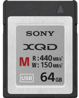 Модуль памяти  XQD  64Gb Sony PRO, 440/150 Mb/s (QDM64-P)