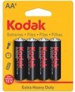 Батарейка Kodak Extra Heavy Duty AA (R6) - 4шт в блистере (KAAHZ-4)