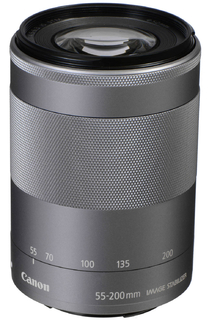 Объектив Canon EF-M 55-200 mm f/ 4.5-6.3 IS STM silver