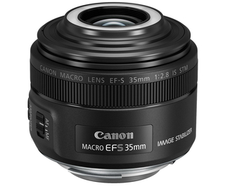 Объектив Canon EF-S 35 mm f/ 2.8 Macro IS STM (s/ n 7301100031) Б/ У