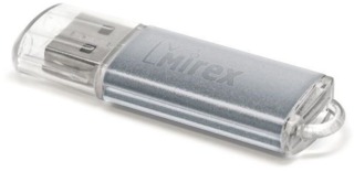 Накопитель   8Gb Mirex Unit, USB 2.0, серебро