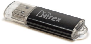 Накопитель   8Gb Mirex Unit, USB 2.0, черный