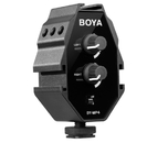 Аудиоадаптер двухканальный Boya BY-MP4 (микшер)