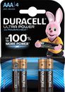 Батарейка Duracell Ultra Power AAA (LR03) - 4шт