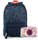 Цифровой фотоаппарат NIKON Coolpix W150 flower с рюкзаком