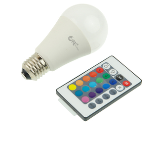 Лампа светодиодная ML-09 RGB с пультом ДУ для студийного осветителя