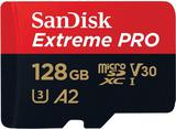 Карта памяти  Micro SD 128 Gb Sandisk Extreme Pro Rescue Pro Deluxe 170MB/s A2 C10 V30 UHS-I U3