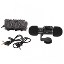 Микрофон Saramonic Vmic Mini Pro двукапусльный направленный накамерный