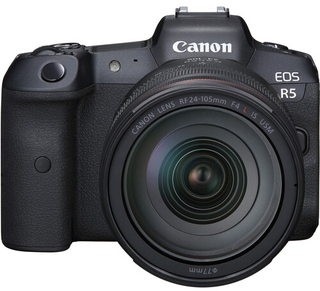 Цифровой фотоаппарат Canon EOS R5 kit RF 24-105mm f/ 4L IS USM Black