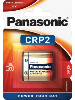 Батарейка Panasonic CR-P2L/ 1BP Lithium Power, литиевая, в блистере 1шт