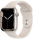 Apple Watch Series 7 GPS 45mm Aluminum Case with Starlight Sport Band (MKN63LL/ A)