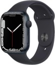 Apple Watch Series 7 GPS 45mm Aluminum Case with Midnight Sport Band Midnight (MKN53LL/ A)