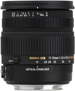 Объектив Sigma AF 17-70 mm F2.8-4 DC MACRO OS HSM для Nikon